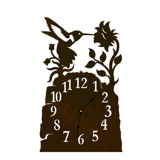 Hummingbird Table Clock