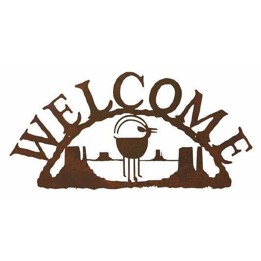 Ram Goat Horizontal Welcome Sign