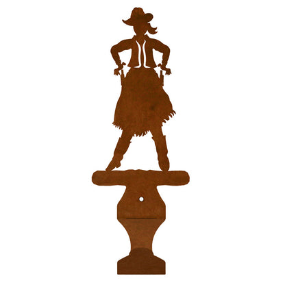 Cowgirl Small Drape Holder