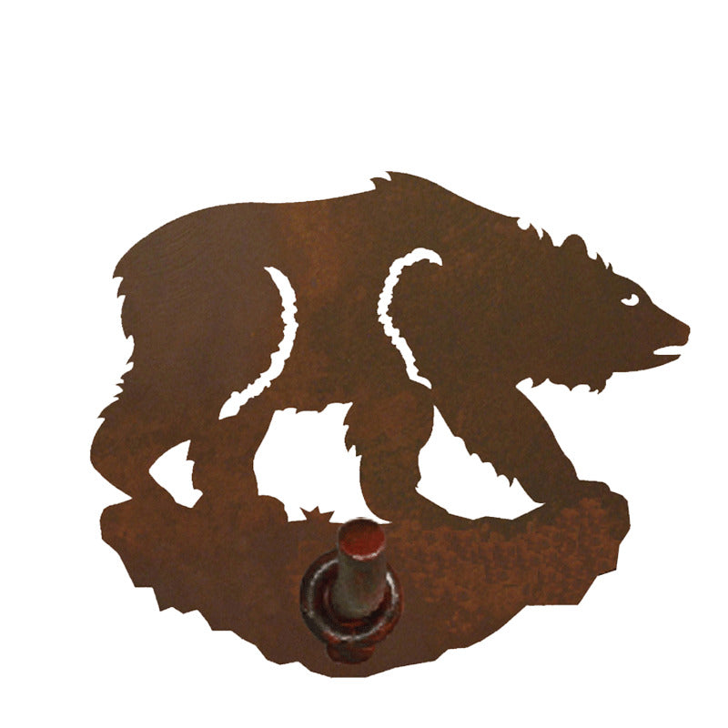 Brown Bear Robe Hook