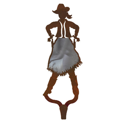 Cowgirl Large Single Coat Hook