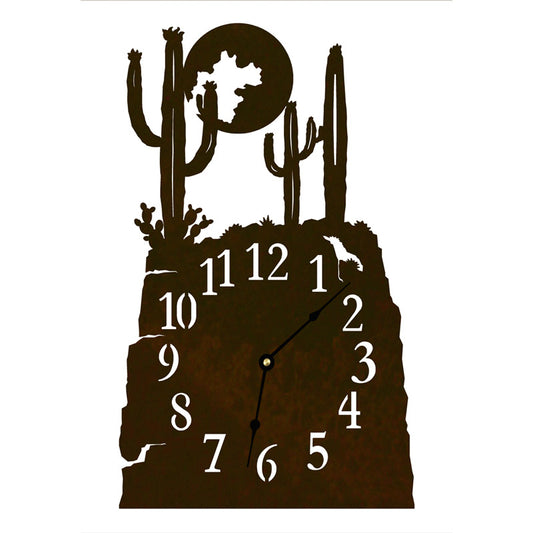 Cactus Table Clock