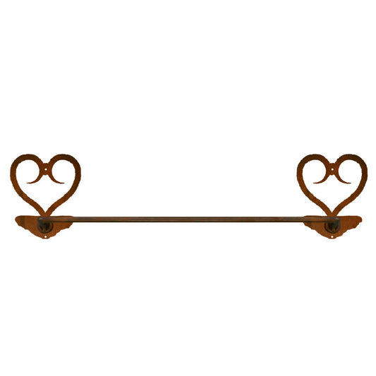 Heart Towel Bar