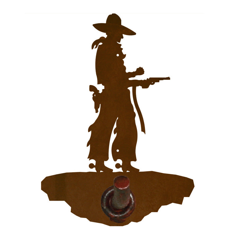 Pistol Cowboy Robe Hook