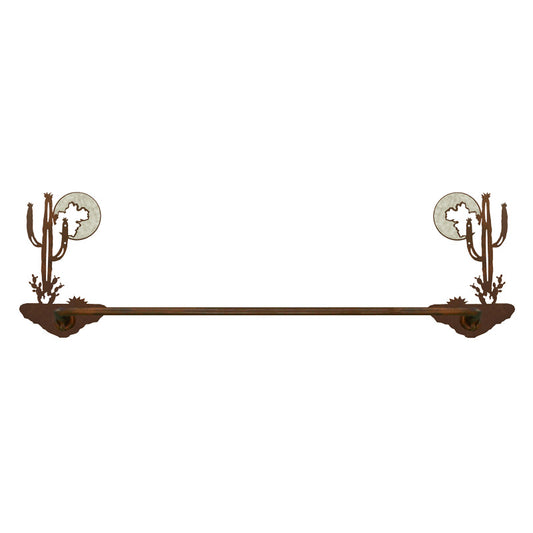 Desert Moon Towel Bar Burnished