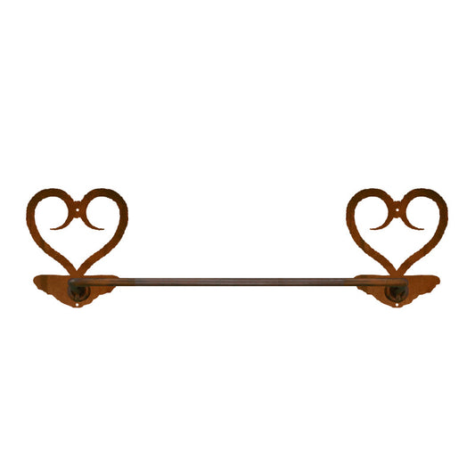 Heart Hand Towel Bar