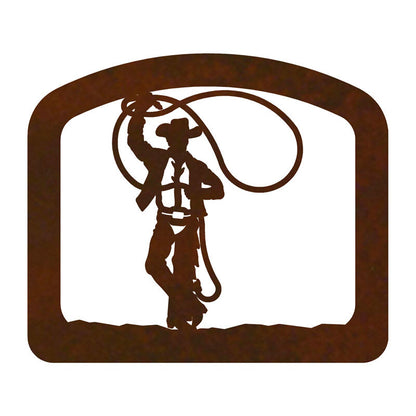 Roping Cowboy Napkin Holder