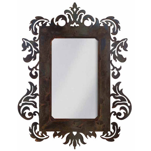 36" Damask Mirror