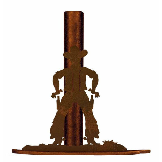 Cowboy Paper Towel Stand
