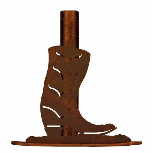 Cowboy Boot Paper Towel Stand