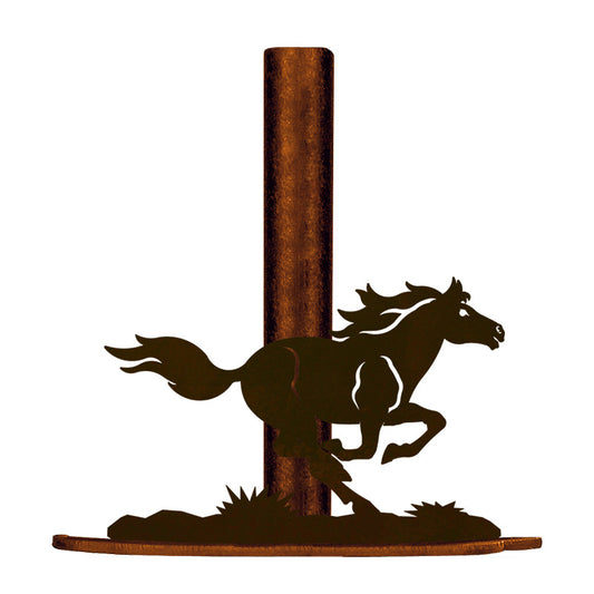 Running Horse Paper Towel Stand