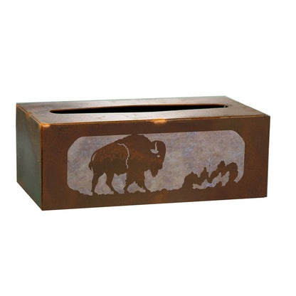 Buffalo Rectangle Tissue Box Cover