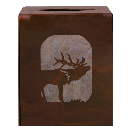 Elk Square Tissue Box Cover