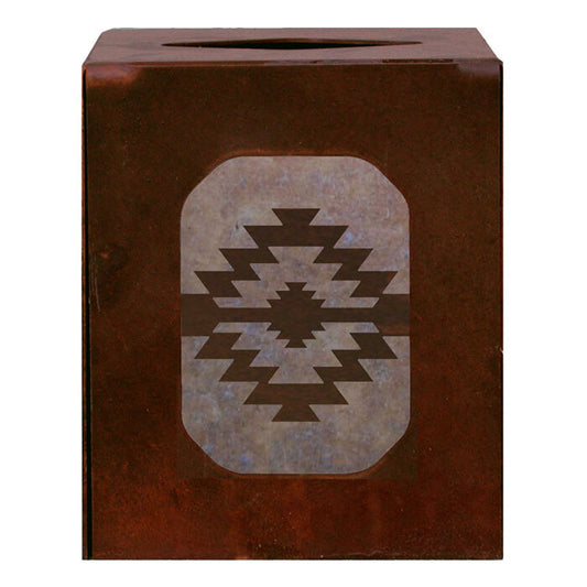 Desert Diamond Square Tissue Box